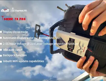 Axisflying Thors TX Pro 2.4 GHz ExpressLRS ELRS TX Modulul 10-1000mW de Ieșire RF cu Funcția de Rucsac pentru RC FPV Drone